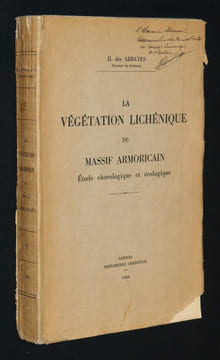 La Végétation lichénique du Massif Armoricain : Etude chronologique et écologique. Abbayes H. des