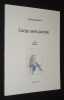 Corps sans parole. Essirard Jacky