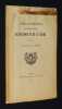 Extrait de l'ancien greffe des seigneurs vicomtes de Beaumont et de La Fl&egrave;che. Achon Chevalier Ch. d'