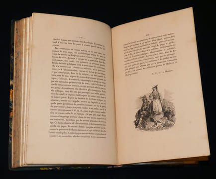 Paris : Illustrations. Album de gravures par les premiers artistes de France, avec des textes, pièces de vers, nouvelles, etc.. Collectif