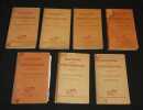 Histoire de la philosophie : L'antiquité et le Moyen-Âge et La philosophie moderne (7 volumes). Bréhier Emile