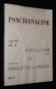 Psychanalyse (n°27, mai 2013) : Kant avec Sade - Kerouac - Doolittle avec Freud. Collectif