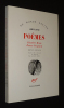 Poèmes: Chamber Music, Pomes Penyeach. Joyce James
