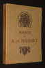 Poésies de Alfred de Musset. Musset Alfred de