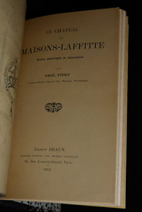 Marly-le-Roi : Histoire, curiosités et promenades, le château de Louis XIV, la forêt / Le Château de Maisons-Laffitte