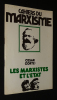Cahiers du Marxisme : Les Marxistes et l'état. Corte César
