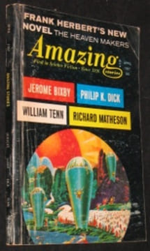 Amazing Stories. April 1967. Bixby Jerome,Dick Philip K.,Herbert Frank,Keller David H.,Matheson Richard,Tenn William