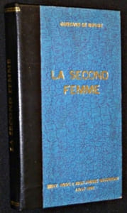 La Seconde Femme (relié avec quatre autres romans de la même collection)