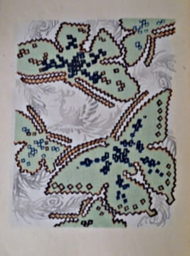 Catalogue de tissu pour kimono. Anonyme