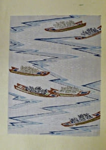 Catalogue de tissu pour kimono