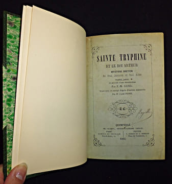 Sainte Tryphine et le roi Arthur. Abbé Henry,Luzel F. M.