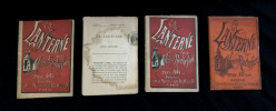 La lanterne (lot de 4 volumes: n°1,2,3 et 7). Rochefort Henri