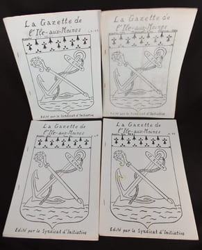 La Gazette de l'Ile-aux-Moines (143 numéros). collectif