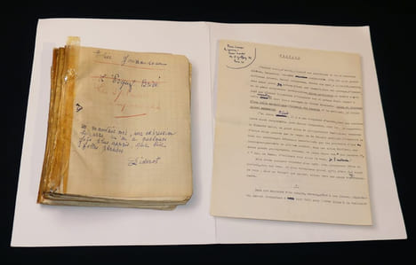 "Manuscrit d'Elise Jouhandeau : ""Le Spleen empanaché""". Jouhandeau Elise