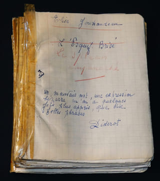 "Manuscrit d'Elise Jouhandeau : ""Le Spleen empanaché""". Jouhandeau Elise