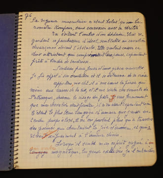 "Manuscrit d'Elise Jouhandeau : ""L'Altesse des hasards""". Jouhandeau Elise