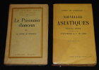 Lot de 2 ouvrages du Comte de Gobineau : Nouvelles asiatiques - Le Prisonnier chanceux (2 volumes). Gobineau Comte de