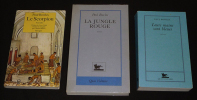 Lot de 3 ouvrages de Paul Bowles : Le Scorpion - Leurs mains sont bleues - La Jungle rouge (3 volumes). Bowles Paul