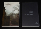 Lot de 2 romans de Philippe Claudel : Le Rapport de Brodeck - Les Ames grises (2 volumes). Claudel Philippe