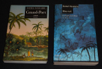 Lot de 2 ouvrages de Daniel Vaxelaire : Grand-Port - Bleu nuit ou Les sept vies du Moine (2 volumes). Vaxelaire Daniel