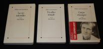 Lot de 3 ouvrages de Didier van Cauwelaert : Un aller simple - La Vie interdite - Corps étranger (3 volumes). Cauwelaert Didier van