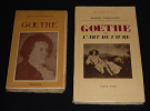 Lot de 2 ouvrages sur Geothe : Geothe et l'art de vivre (Robert d'Harcourt) - Goethe (John Charpentier) (2 volumes). Charpentier John,Harcourt Robert ...