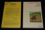 Lot de 2 ouvrages de Orlando de Rudder : La Nuit des barbares - L'âne et la lyre (2 volumes). Rudder Orlando de