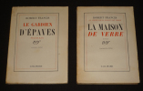 Lot de 2 romans de Robert Francis : Le Gardien d'épaves - La Maison de verre (2 volumes). Francis Robert