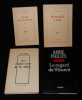 Lot de 4 ouvrages de Anne Philippe : Un été près de la mer - Promenade à Xian - Le Regard de Vincent - Les Rendez-vous de la colline (4 volumes). ...