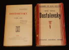 Lot de 2 ouvrages sur Dostoïevsky par André Gide et Henri Troyat (2 volumes). Gide André, Troyat Henri