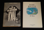 Lot de 2 ouvrages de Pierre Boulle : Le Pont de la Rivière Kwaï - L'îlon (2 volumes). Boulle Pierre