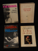 Lot de 4 ouvrages de Jean-Pierre Chabrol : Portes d'embarquement - Les Chevaux l'aimaient - Le Bouc du désert - L'Illustre fauteuil (4 volumes). ...