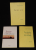 Lot de 3 ouvrages de Jacques Chessex : Un Juif pour l'exemple - Le dernier crâne de M. de Sade - Pardon mère (3 volumes). Chessex Jacques