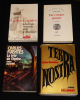 Lot de 4 ouvrages de Carlos Fuentes : Un temps nouveau pour le Mexique - La Tête de l'Hydre - Une certaine parenté - Terra Nostra (4 volumes). Fuentes ...