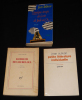 Lot de 3 ouvrages de Jean Sulivan : Quelques temps de la vie de Jude et Cie - Bonheur des rebelles - Petite littérature individuelle (3 volumes). ...