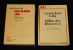 Lot de 2 ouvrages de Camilo José Cela : San Camilo, 1936 - Office des Ténèbres 5 (2 volumes). Cela Camilo Jose