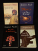 Lot de 4 ouvrages de Jacques Attali : La Confrérie des Eveillés - La Vie nouvelle - Au-delà de nulle part - Diderot ou le bonheur de penser (4 ...