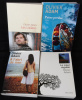 Lot de 4 romans d'Oliver Adam: À l'abri de rien - Les Lisières - Le coeur régulier - Peine perdue (4 volumes). Adam Olivier