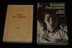 Lot de 2 ouvrages de Michel Braudeau : Loin des forêts - Naissance d'une passion (2 volumes). Braudeau Michel