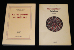 Lot de 2 ouvrages de Florence Delay : Catalina - La Vie comme au théâtre (2 volumes). Delay Florence