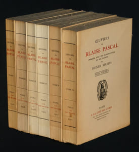 Oeuvres de Blaise Pascal (6 volumes)