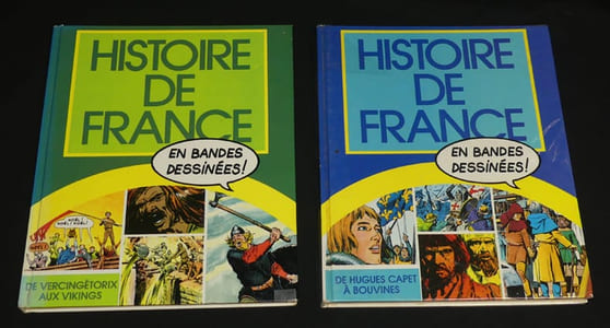 Histoire de France en bandes dessinées (8 volumes), complet