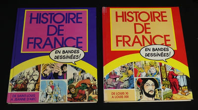 Histoire de France en bandes dessinées (8 volumes), complet
