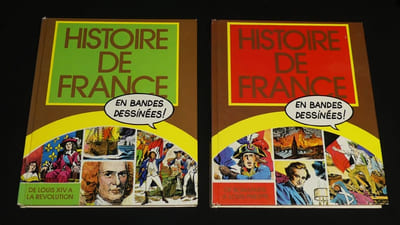 Histoire de France en bandes dessinées (8 volumes), complet