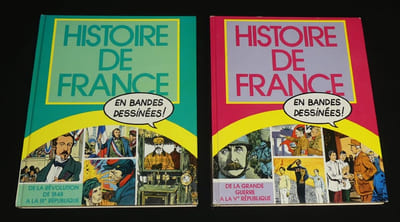 Histoire de France en bandes dessinées (8 volumes), complet