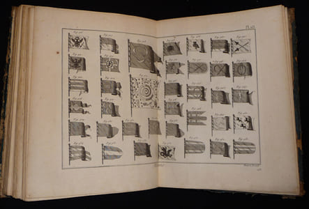 Recueil de planches de l'encyclopédie par ordre de matières. Tome Cinquième : Marine