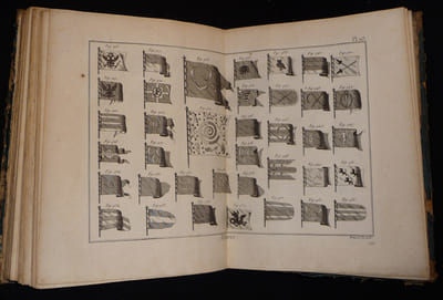 Recueil de planches de l'encyclopédie par ordre de matières. Tome Cinquième : Marine