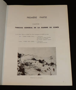 Rapport sur la Guerre de Corée, 1950-1951 (2 volumes)