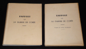 Rapport sur la Guerre de Corée, 1950-1951 (2 volumes). Collectif