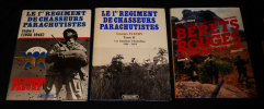 Le 1er Régiment de Chasseurs Parachutistes, Tomes 1 à 3 (3 volumes). Fleury Georges